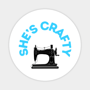 Quilt Wit - She’s Crafty 2 Magnet